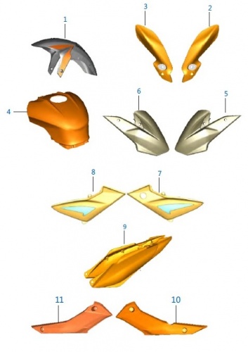 Пластик NS/AS200 (141/144)