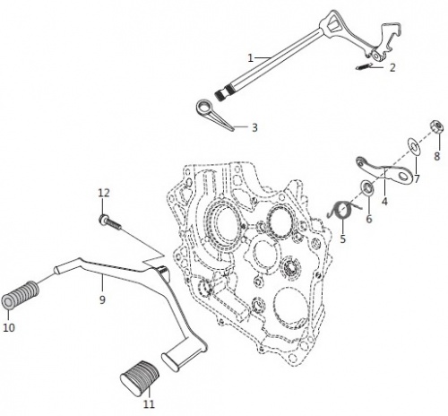Переключение передач BM150X 07.09 (19/20) 