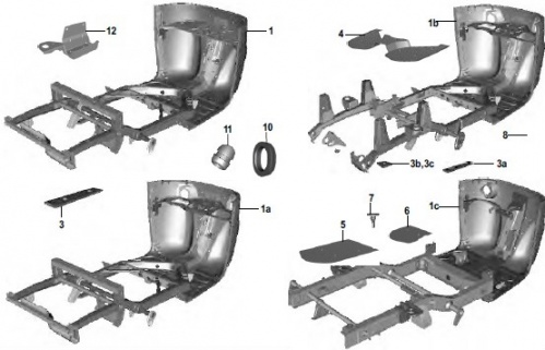 Кузов Maxima 62