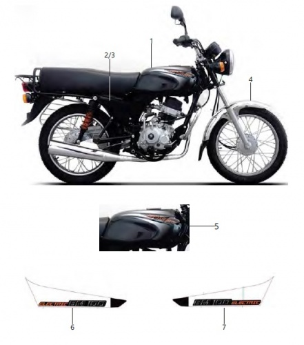 Пластик BM100 ES (93/94)