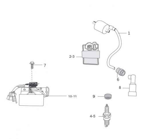 Электрика BM125X UG (20)
