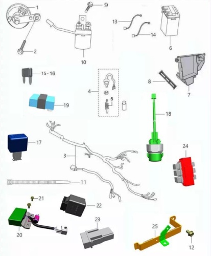 Электрика BM150X 07.09 (98) c 11.24