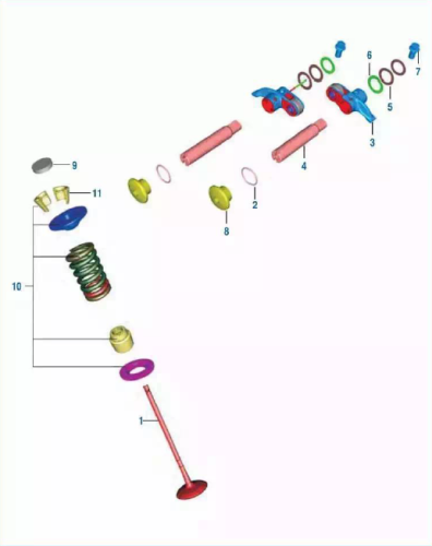 Клапана ДВС N250UG (5-10)