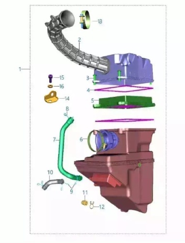 Воздушный фильтр Dominar400 Touring UG2 19
