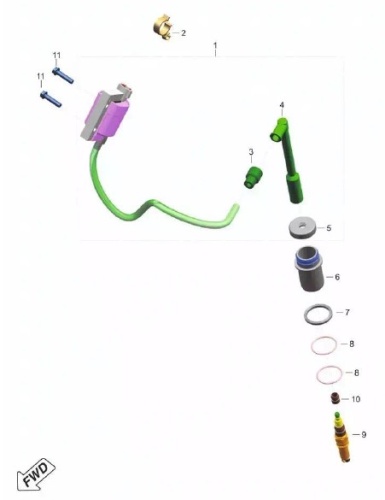 Система зажигания Dominar400 Touring UG2 22