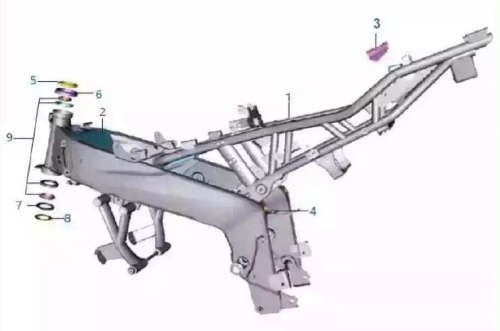 Рама Dominar400 Touring UG2 25