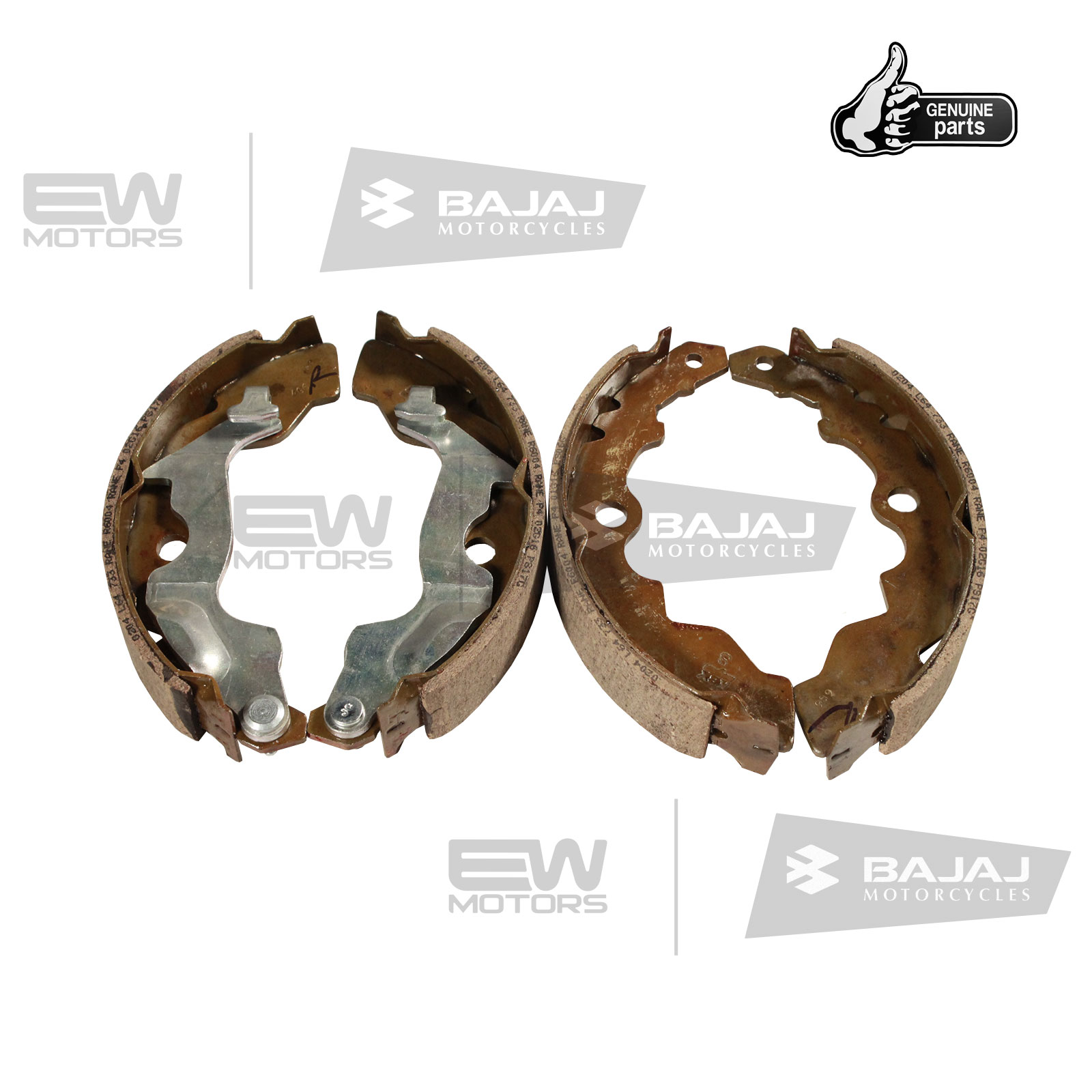 Колодки тормозные задние, комплект 36BF0001 BAJAJ