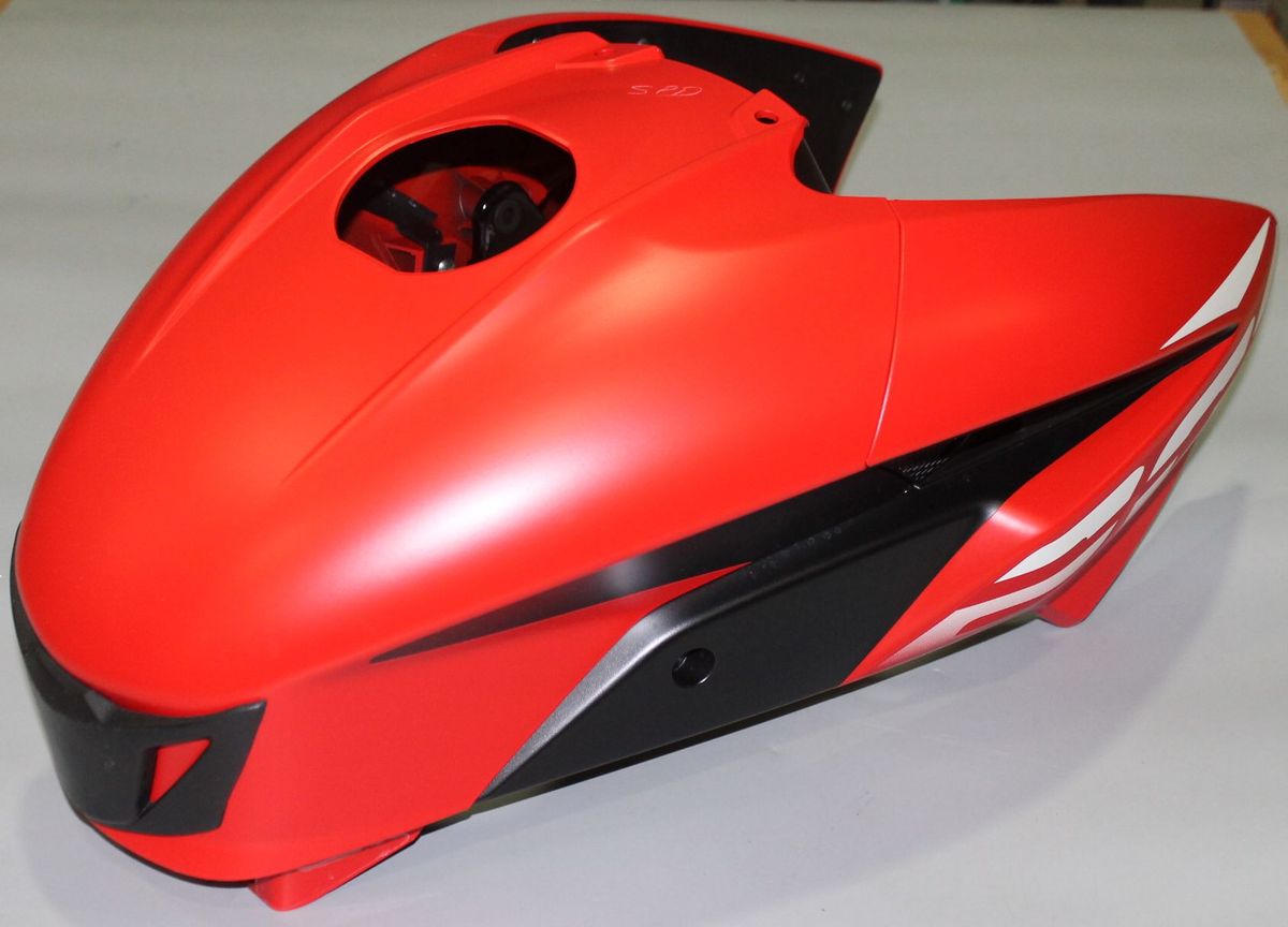 Кожух бака, красный BURNT RED SATIN BLACK 52JL1998 BAJAJ