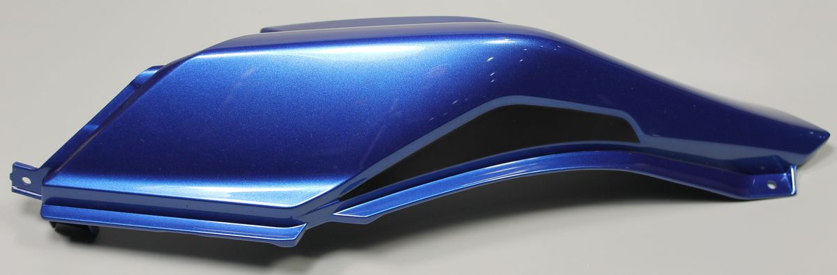 Пластик задний левый с наклейками, синий (2018) 52JF0758 BAJAJ