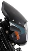 Обтекатель фары черный с серыми наклейками 52PF2462 BAJAJ
