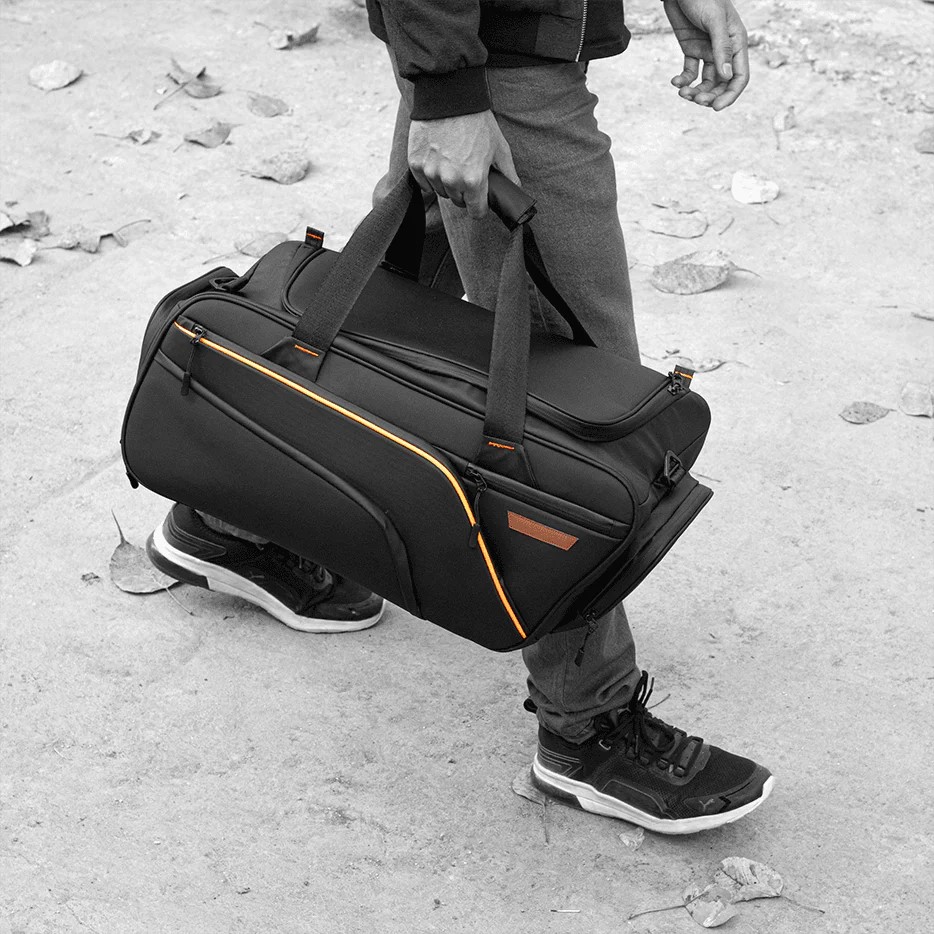 Сумка спортивно-дорожная Duffle CARBONADO, цвет чёрный CN08008701 CARBONADO