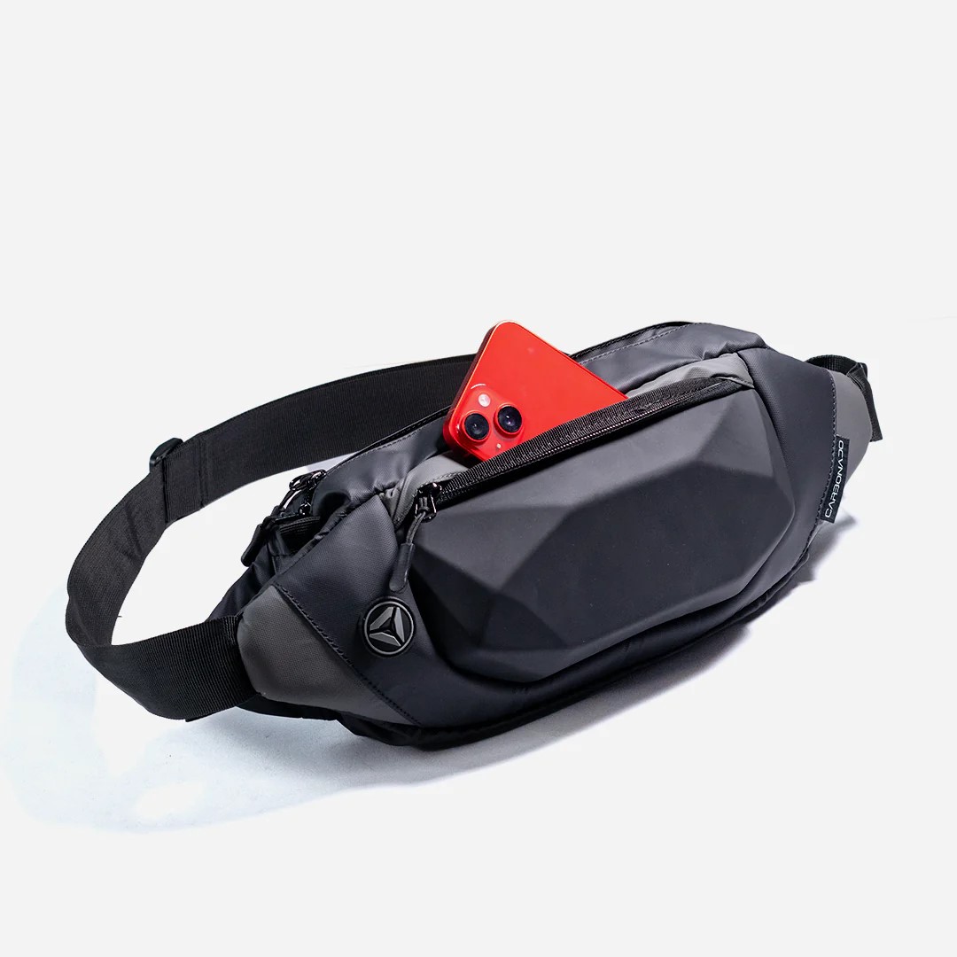 Сумка на пояс Rock Waist CARBONADO, цвет чёрный CN02000113 CARBONADO
